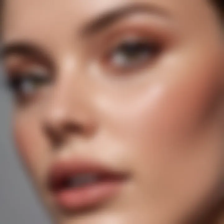Insightful graphic on the advantages of liquid cosmetic products