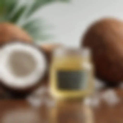 Nourishing coconut oil for facial skincare