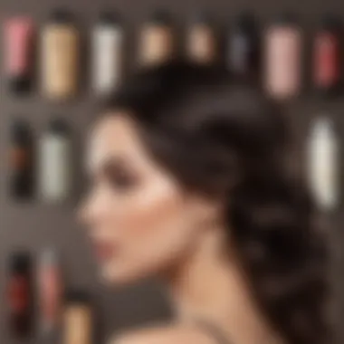 Different hair types and suitable products