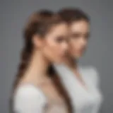 Historical representation of twin braid hairstyles