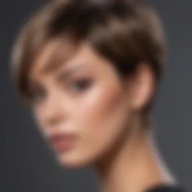 Elegant styling tips for a layered short haircut