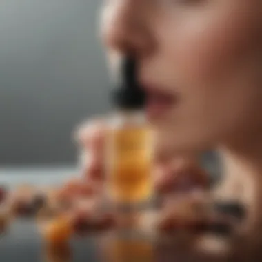 Key Ingredients in Serums Ingredients of a serum displayed