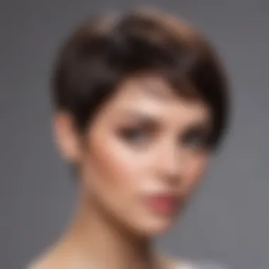 Trendy short hairstyles for modern aesthetics